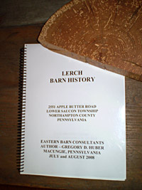 Lerch Barn Report
